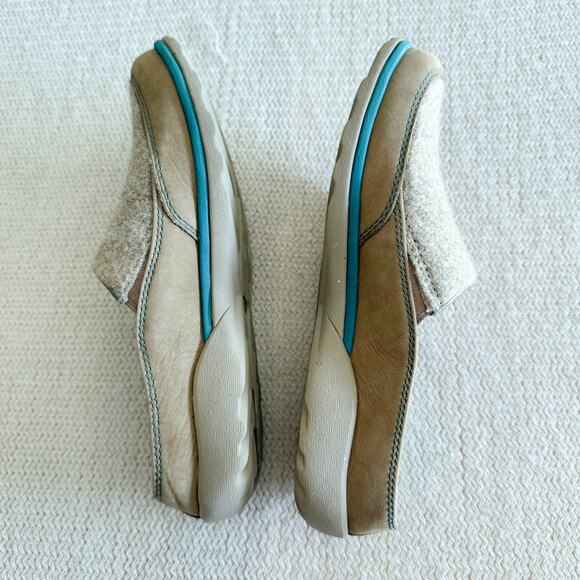 Chaco Sandstone Beige Quinn Slip On EcoTread Mules Size 7 - Picture 2 of 8